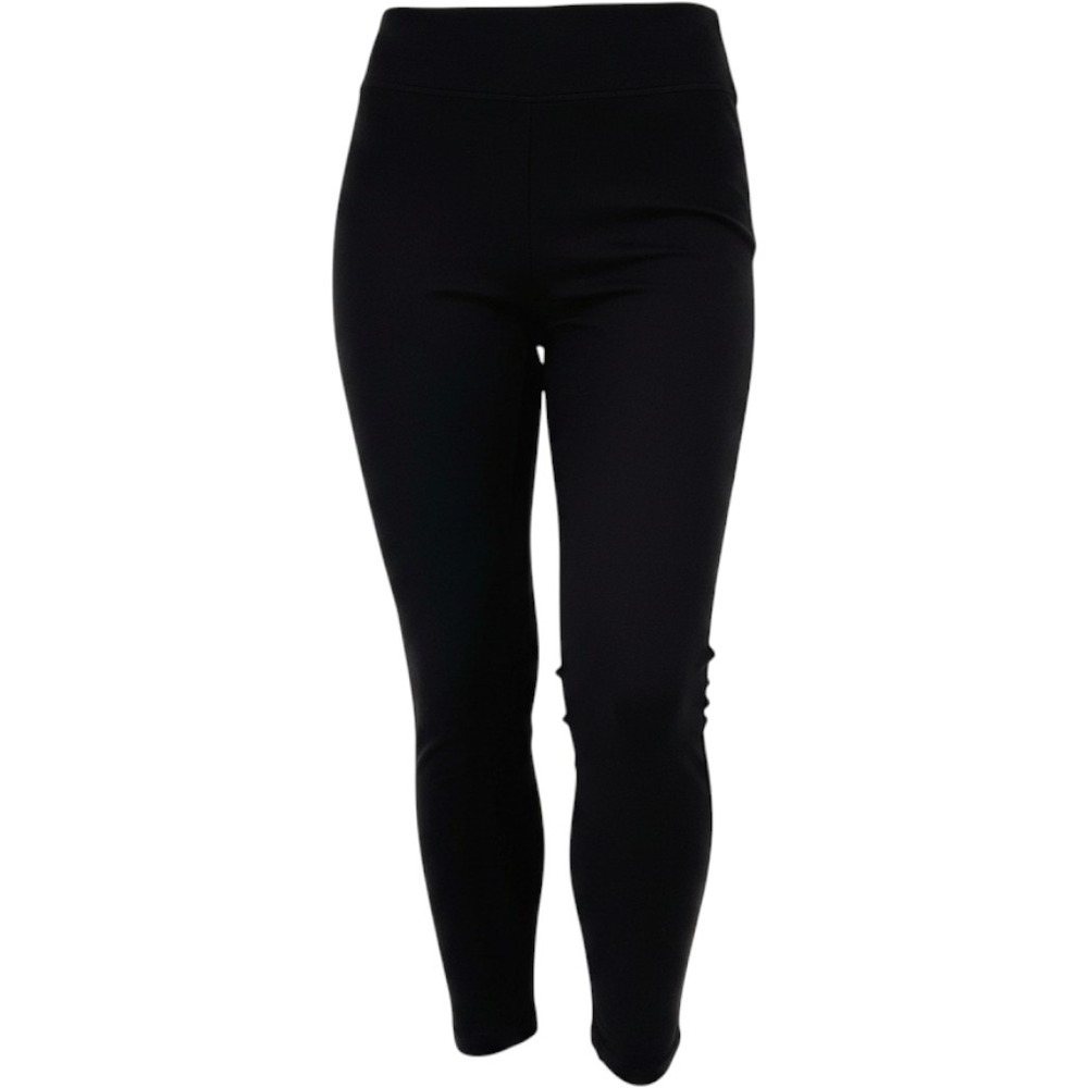 Spanx The Perfect Pant Black Slim Leg Petite High Rise Ankle Vent Trousers L P